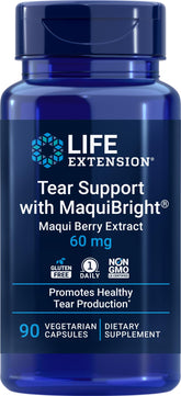 Life Extension Tear Support with MaquiBright front view of packaging