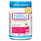 Life-Space Pregnancy & Breastfeeding Probiotic 60 Capsules front view