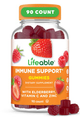 Lifeable Elderberry Gummies 90 Count front view