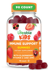 Lifeable Elderberry Gummies for Kids 90 count front view