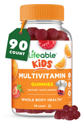 Lifeable Kids Multivitamin Gummies 90 count front view