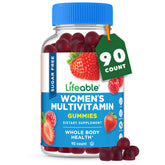 Lifeable Multivitamin Gummies for Women 90 Count front view