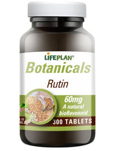 Lifeplan Rutin 60mg Blended Vitamin Supplement 300 Tablets front view