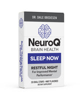 LifeSeasons NeuroQ Sleep Now mint oral strips front view