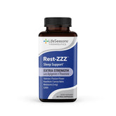 LifeSeasons Rest-ZZZ Extra Strength Sleep Supplement 60 Capsules front view
