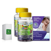 LightSpring Vegetarian Melatonin Gummies for Kids 60 Ct front view
