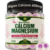 LILICARE Algae Calcium Gummies front view with packaging