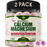 LILICARE Algae Calcium Gummies front view with packaging