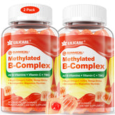 LILICARE B-Complex Gummies front view with packaging