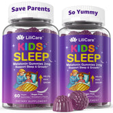 LILICARE Kids Melatonin Gummies front view with packaging