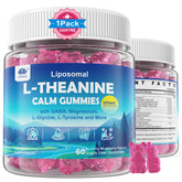 LILICARE L-Theanine Calm Gummies 500mg front view packaging