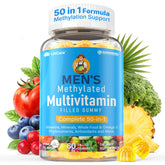 LILICARE Methylated Multivitamin for Men 50-in-1 Gummies front view