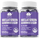 LILICARE Vegan Melatonin Gummies 20mg front view