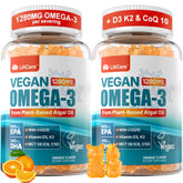 LILICARE Vegan Omega-3 Gummies front view with packaging