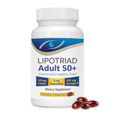 Lipotriad Adult 50+ Lutein Supplement softgel front view