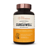 Live Conscious CurcuWell Turmeric Supplement 1000mg front view