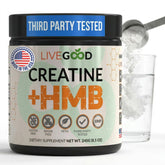 LIVEGOOD Creatine Monohydrate HMB Blend front view