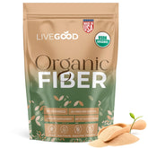 LIVEGOOD Organic Fiber Powder front view packaging