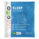 LIVEGOOD Sleep Patches front view with packaging
