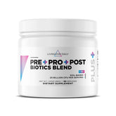 Livingood Daily Pre Pro Post Biotics Blend 91g powder front view