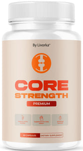 LIVORKA Core Strength Capsules 60 count bottle front view