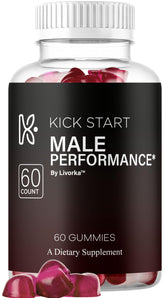 LIVORKA Kickstart Gummies for Men 170g front view