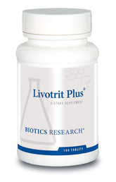 Livotrit Plus Milk Thistle Supplement front view