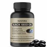 LKNSIH Black Seed Oil Softgels front view with packaging