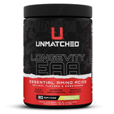 Longevity EAA 399g front view with packaging