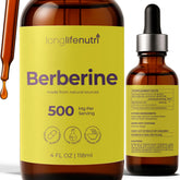LongLifeNutri Berberine Liquid 4 FL OZ front view