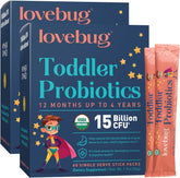LOVEBUG Toddler & Kids Probiotics unflavoured powder front view