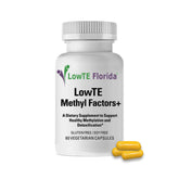 LowTE Florida Methyl Factors+ 60 capsules front view