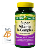 LUAL B-Complex Supplement bottle front view
