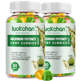 LUCKCHAN Hemp Gummies for Sleep front view packaging