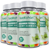 LUCKCHAN Organic Hemp Gummies 2000000 potency front view