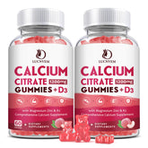 LUCNVEM Calcium Citrate Gummies front view with packaging