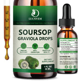 LUCNVEM Soursop Liquid Drops 380g front view