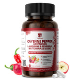 Lukaree Cayenne Pepper Capsules 60 count front view