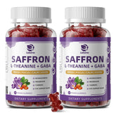 Lukaree Mood & Focus Support Gummies front view with mixed berry flavour
