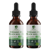 Lukaree Oregano Oil Supplement 2 fl oz bottle front view