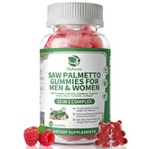 Lukaree Saw Palmetto Gummies front view with packaging