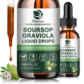 Lukaree Soursop Liquid Drops front view with label