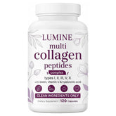 LUMINE Collagen 120 Capsules front view