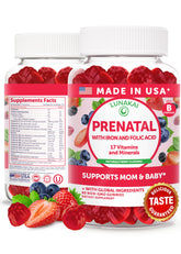Lunakai Prenatal Vitamins Gummy 220g front view with packaging