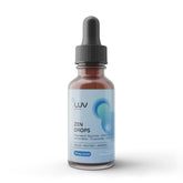 LUV health Zen Drops front view with packaging