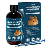 LuxeVib E and S Poultry Vitality Formula 118g liquid bottle front view