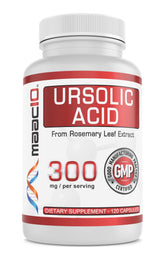 MAAC10 Ursolic Acid Capsules 120 count front view