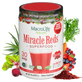 MacroLife Naturals Super Reds Powder 283g front view