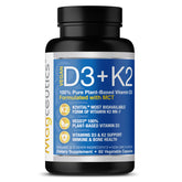 Magceutics Vitamin D3 & K2 Capsules front view