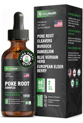 MagHealth Poke Root Complex Liquid Supplement 2 oz front view